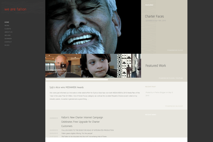 We Are Fallon website preview